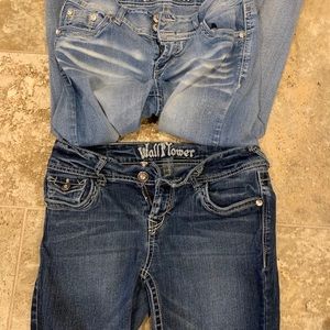Miss me jeans $25 each length has been altered.